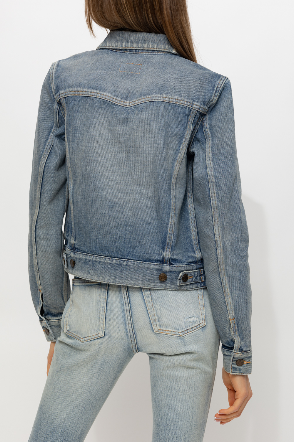 Ysl on sale jeans jacket